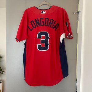2010 All Star (AMERICAN) Baseball Jersey #3 Evan Longeria - Size Medium